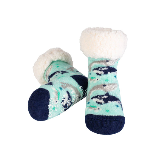 Kids Classic Slipper Socks | Whale of a Time