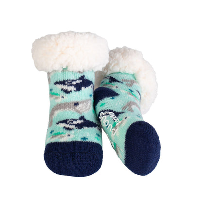 Toddler Classic Slipper Socks | Whale of a Time